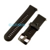 Силиконовый ремешок Fenix 3 HR Silver pin (черный)