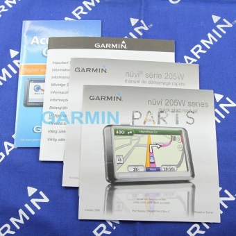 GARMIN nuvi 205W краткое руководство