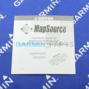 MapSource installation руководство